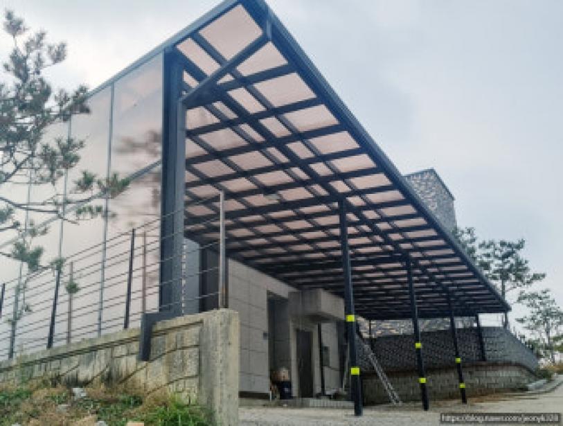 캐노피 공사 전문